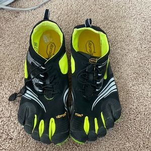 Vibram five finger running shoe